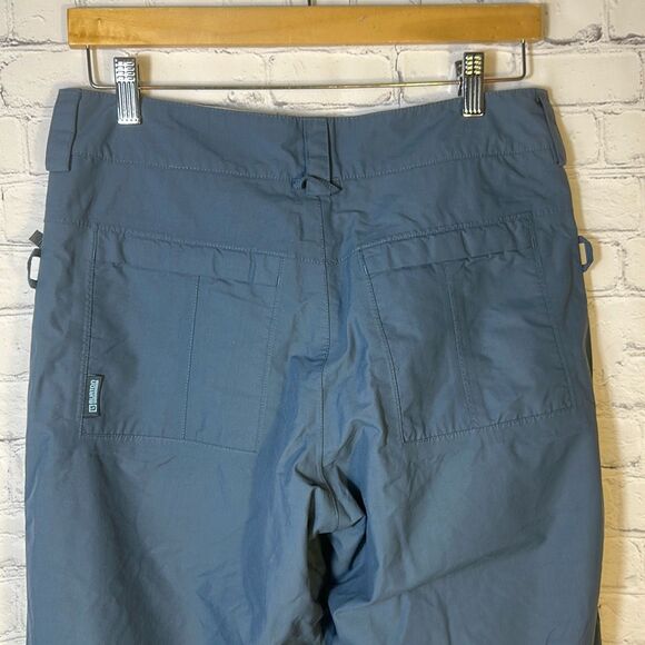 Burton Ski Pants Small Blue  Winter Sports Snowboard Pants Nylon - Picture 6 of 9